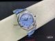 rf clone Audemars Piguet Royal Oak Lady 67601 blue dial diamond bezel watch (4)_th.jpg